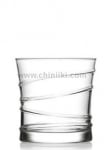 Стъклени чаши за уиски 320 мл RING, 6 броя