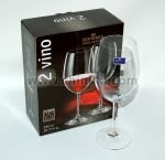 Комплект 2 чаши за вино 590 мл, 2 VINO, Bohemia Royal Crystal