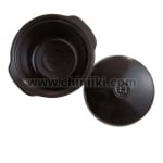 Керамична тенджера с капак 22.5 см, ONE POT, черен цвят, EMILE HENRY Франция