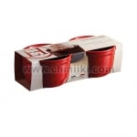 Керамични купички за десерт 2 броя, червен цвят, 250 мл, EMILE HENRY Франция