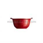 Керамична купичка 16.7 см, червен цвят, GRATIN BOWL, EMILE HENRY Франция