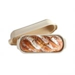 Керамична форма за печене на хляб LARGE BREAD LOAF BAKER, цвят екрю, EMILE HENRY Франция