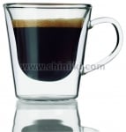 Двустенни чаши за кафе 120 мл, 2 броя, LUIGI BORMIOLI Италия