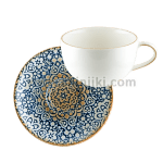Порцеланова чаша за чай 350 мл с подложна чинийка ALHAMBRA, Bonna Турция