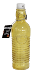 Жълта стъклена бутилка с клипс затваряне, 500 мл, Old Fashion