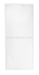 Хартиен джоб за прибори и салфетка, бял цвят, 11 x 25 см, 125 броя
