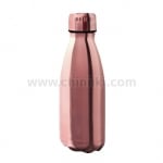 Двустенен термос за напитки 350 мл, цвят розово злато, NERTHUS Испания