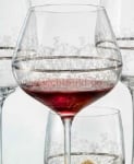 Гравирани чаши БАЛОН за вино 570 мл VIOLA PLATINUM, 6 броя, Bohemia Crystalex