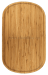 Бамбукова овална дъска за сервиране 47 x 29 см