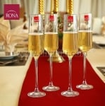 Charisma чаши за шампанско 190 мл - 4 броя, Rona Словакия