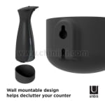 Сензорен диспенсър за течен сапун за стенен монтаж OTTO 250 мл, цвят черен, UMBRA Канада