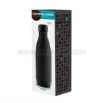 Двустенна термо бутилка 500 мл с вакуумна изолация, CENTRAL PARK, цвят черен/мед, ASOBU Канада