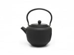 Чугунен чайник с филтър 1.3 литра PUCHENG, черен цвят, BREDEMEIJER Нидерландия