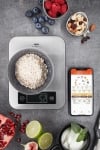 Дигитална кухненска везна с Bluetooth и аналитик на хранителни стойности SCORE, GEFU Германия