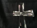 Кристален кръст с цветни кристали Swarovski 19 см, Violetta Crystal Полша
