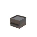 Кутия за бижута и аксесоари MINI STOWIT, цвят черен / орех, UMBRA Канада