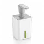 Дозатор за течен сапун или препарат за съдове 400 мл PURO, цвят сив и бял, Tescoma Италия