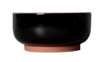Порцеланова купа 2500 мл, 23 см, черен цвят, HELLA BLACK & WHITE