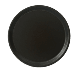 Кръгла табла за сервиране 43 см, черен цвят