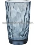Diamond Blue чаши за вода / безалкохолно 470 мл - 6 броя, Bormioli Rocco