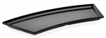 Меламиновo плато за презентация Дъга 40 x 15 x 2 см NEPTUN, черен цвят