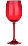 Червени чаши за вино 250 мл - 6 броя, Bohemia Crystalite