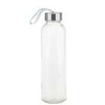 Детска стъклена бутилка за вода с текстилен протектор ЕДНОРОГ BE UNIQUE, 470 мл