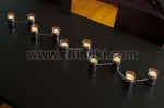 Дизайнерски регулируем свещник за 10 свещи LICHT BY LICHT , Philippi Германия