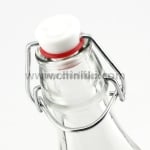 Swing стъклена бутилка с метален механизъм 125 мл, Bormioli Rocco Италия