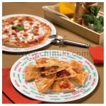 Кръгло плитко плато за пица с декор 33 см, Bormioli Rocco Италия