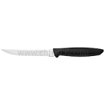 PLENUS нож за стек с назъбено острие 12.7 см, черна дръжка, Tramontina Бразилия