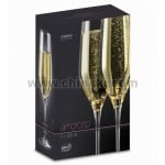 Amoroso чаши за шампанско 200 мл - 2 броя, Bohemia Crystalex