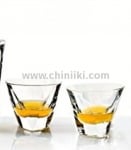 Triangle кристални чаши за уиски 320 мл - 6 броя, Bohemia Crystal