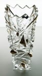 Кристална ваза за цветя 30.5 см Glacier Gold, Bohemia Crystal