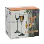Чаши за ракия 65 мл Fuchsia 6 броя, Bohemia Crystalite