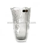 Кристална ваза за цветя с пловове 20.5 см, Bohemia Crystal