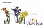 AMBIENTE стъклена ваза за цветя 25.5 см, Rona Словакия