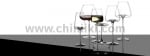 Дизайнерски чаши за вино 340 мл - 2 броя FRESH, ZIEHER Германия