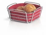 Панер за хляб 20 x 20 см DELARA, червен цвят, BLOMUS Германия