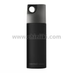 Двустенна спортна термо бутилка с вакуумна изолация 480 мл, цвят черен/графит Le Canal, ASOBU Канада