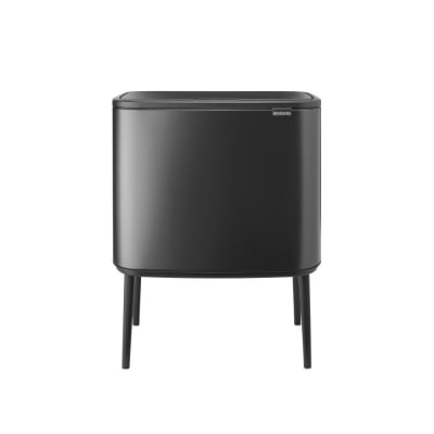 Кош за смет 36 литра Bo Touch, Confident Grey, Brabantia Холандия