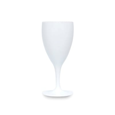 Чаша за бира на столче 230 мл PREMIUM, бял цвят, поликарбонат