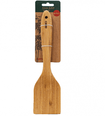 Бамбукова шпатула за готвене 29.5 x 6.5 см