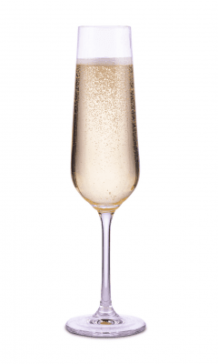 STRIX чаши за шампанско 200 мл - 6 броя, Bohemia Crystalite