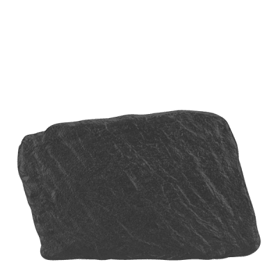 Порцеланово плато за презентация 22 x 14.5 см METEOR, черен цвят