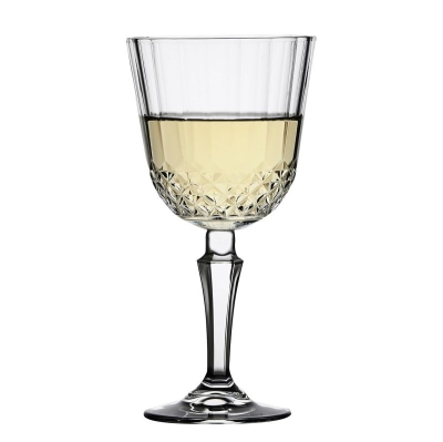 Стъклени чаши за вино 220 мл Elegant, 6 броя