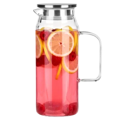 Стъклена кана за вода 1.5 л, VL Полша