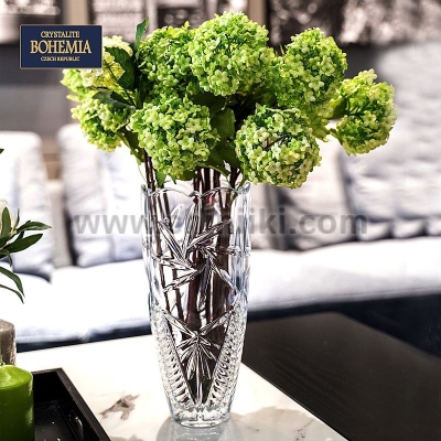 Pinwheel ваза за цветя 25 см, Bohemia Crystalite