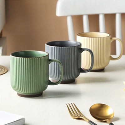 Керамична чаша за кафе или чай 330 мл - Nordic GREEN