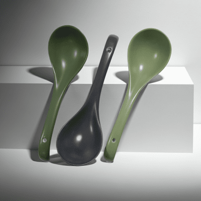 Керамична лъжица за сервиране 22.6 см - Nordic GREEN